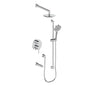 Vogt TM.WL.310.310.CC- Worgl Trim for 3-Way Pressure Balanced Shower Set Chrome