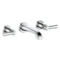 Vogt TM.Z1.1500.CC- Zehn Trim for Wall Mount Lavatory Faucet without Pop-Up Chrome