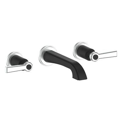 Vogt TM.Z1.1500.SB- Zehn Trim for Wall Mount Lavatory Faucet without Pop-Up Stainless Steel Matte Black