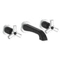 Vogt TM.Z3.1500.SB- Zehn Trim for Wall Mount Lavatory Faucet without Pop-Up Stainless Steel Matte Black