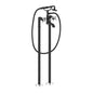 Vogt TM.Z4.2100.SB- Zehn Trim for Floor Mount Tub Filler Stainless Steel Matte Black