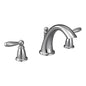 Moen T4943- Brantford 2-Handle Deck-Mount Roman Tub Faucet Trim Kit in Chrome (Valve Not Included)