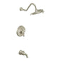 Moen TS32104BN- Weymouth Posi-Temp Tub and Shower Trim Kit, Valve Required, including 9-Inch 2-Spray Rainshower, Brushed Nickel