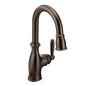 Moen 5985ORB- Brantford Single-Handle Pull-Down Sprayer Bar Faucet Featuring Reflex in Oil Rubbed Bronze