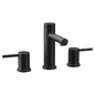 Moen T6193BL- Align 8 in. Widespread 2-Handle Bathroom Faucet Trim Kit in Matte Black (Valve Not Included)