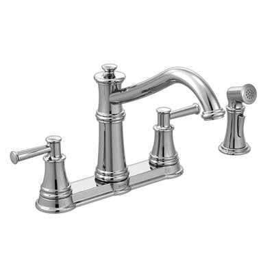 Moen 7255C- Belfield Two-Handle Kitchen Faucet, Chrome