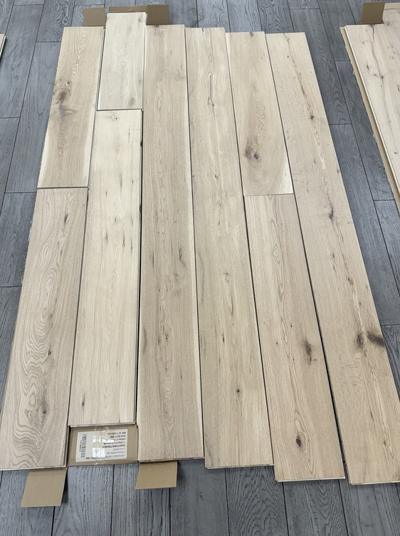 Banff - Vidar European Oak 7-1/2" x 3/4" Engineered Hardwood T&G