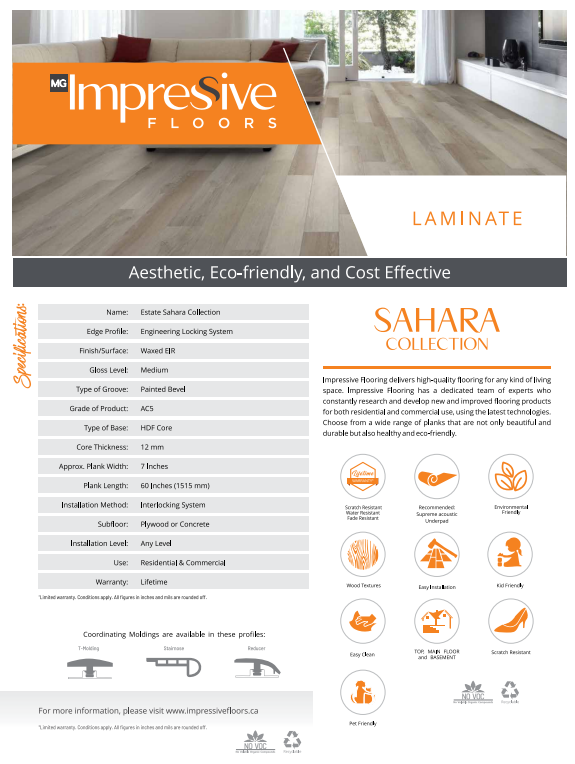 Fruit - Impressive Floors Sahara Collection 12mm Laminate