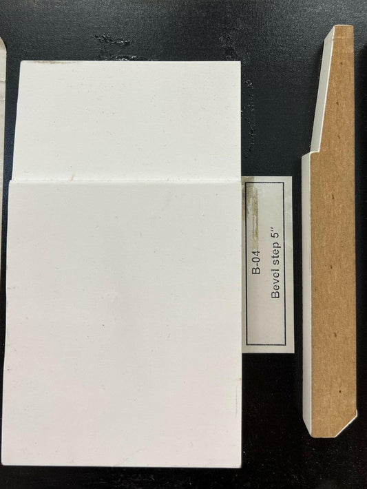 Baseboards 5" and 7" Bevel Step - Toucan