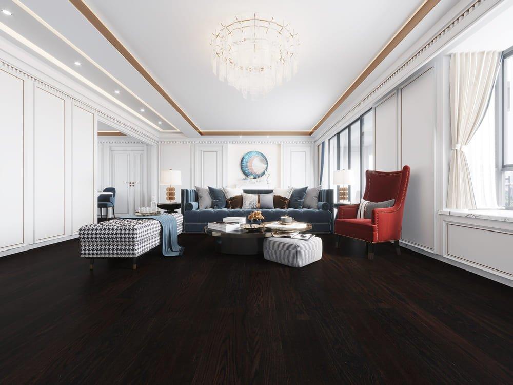 Black Brown - Vidar American Oak 6" x 3/4" Engineered Hardwood T&G