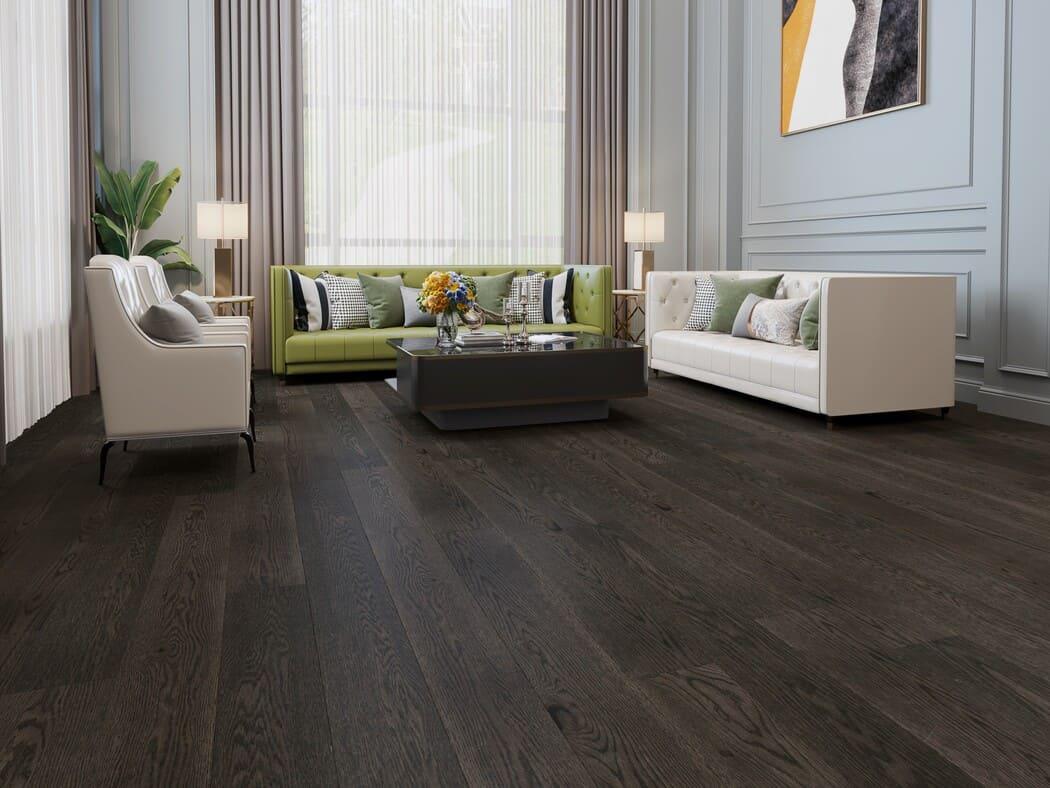 Charcoal  - Vidar American Oak 7" x 3/4" Engineered Hardwood T&G