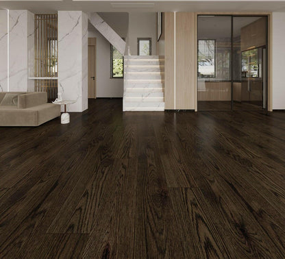 Charcoal - Woden Oak Engineered 6 1/2" Vermont Collection