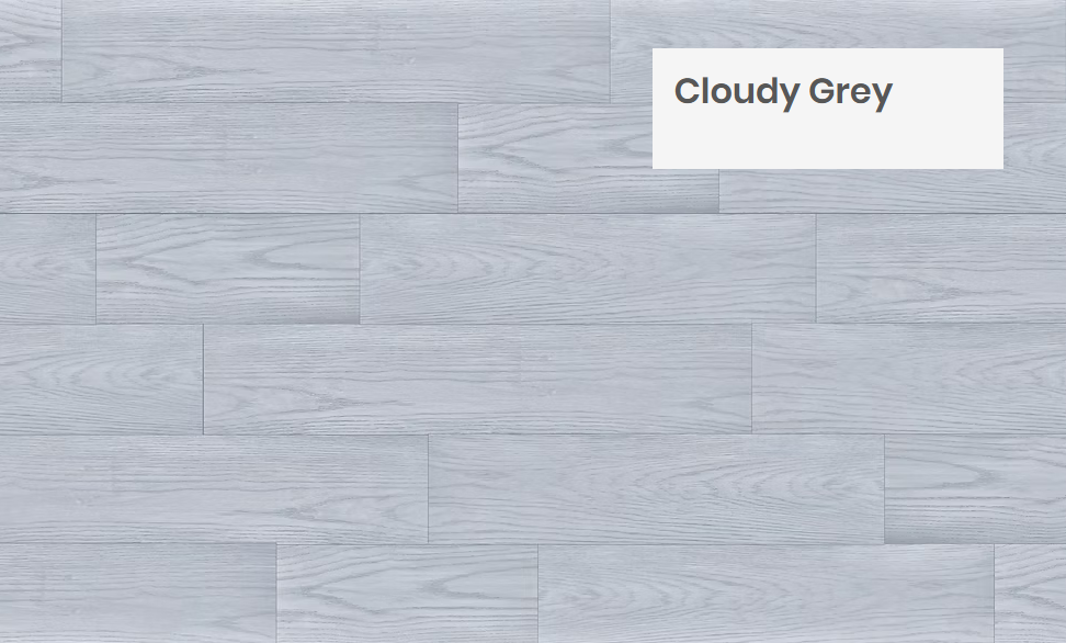 Cloudy Grey - Woden Oak Engineered 6 1/2" Vermont Collection
