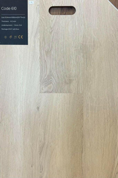 610 - Woden Flooring SPC Vinyl 6mm Collection