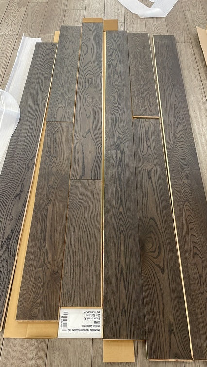Coffee - Vidar American Oak 6" x 3/4" Engineered Hardwood T&G