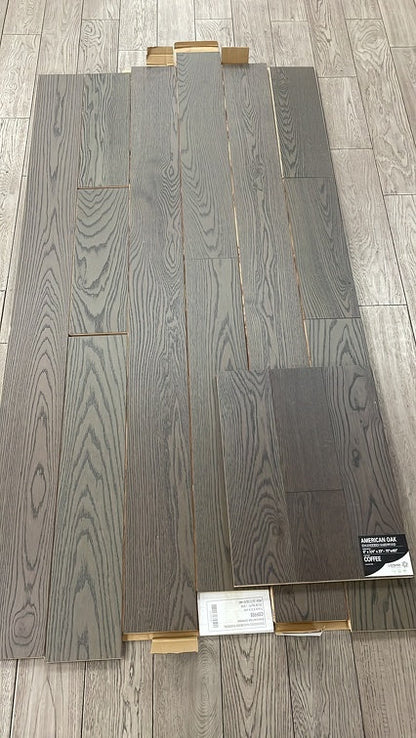 Coffee - Vidar American Oak 6" x 3/4" Engineered Hardwood T&G