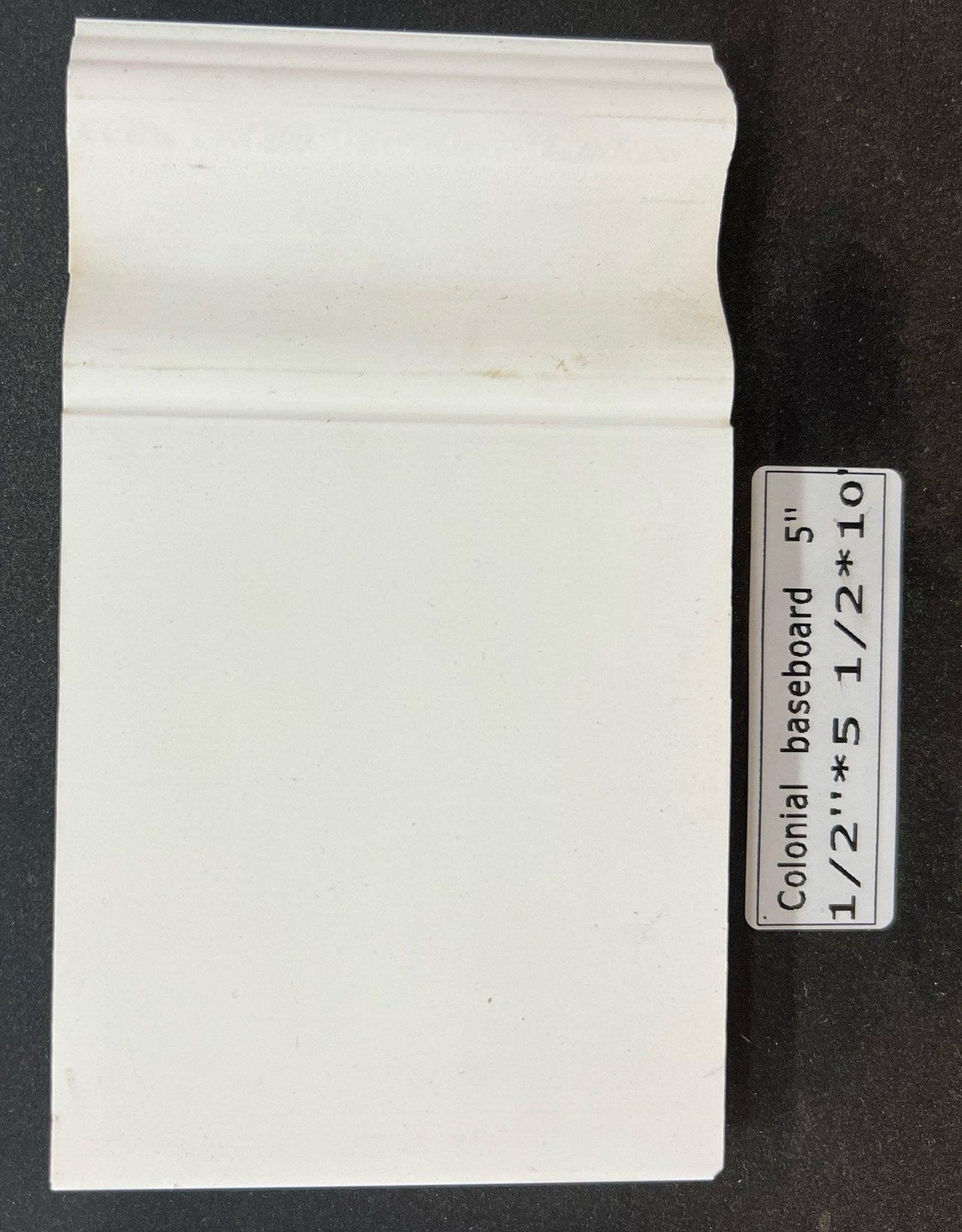 Baseboards 5" and 4"  Colonial - Toucan