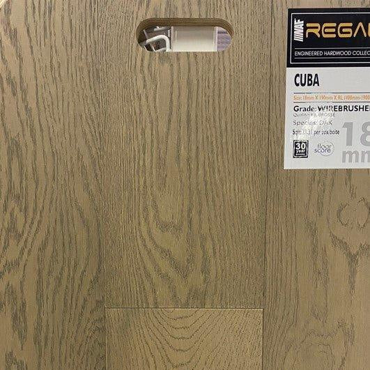 Cuba - NAF 7.5''x 18mm REGAL Oak Engineered Hardwood