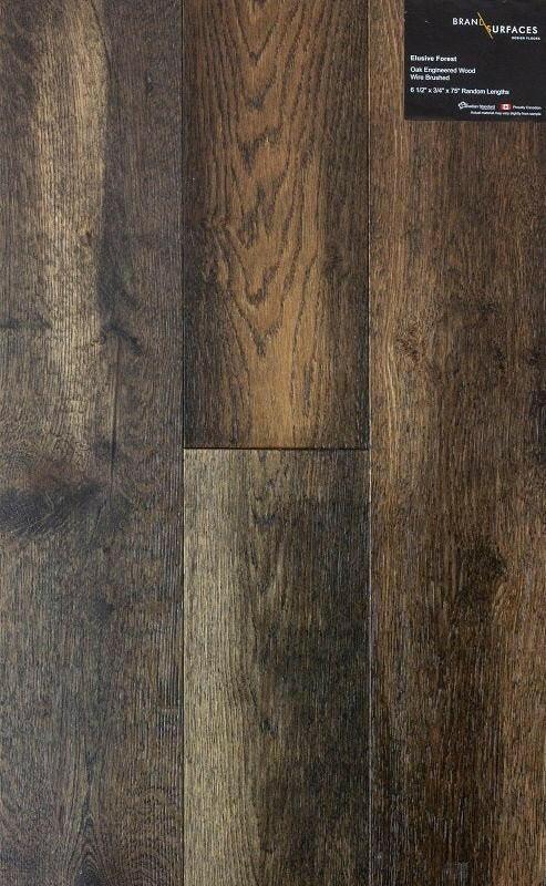 Elusive Forest - BRAND SURFACES 6 1/2" Oak Engineered Hardwood Canadian Standard Flooring