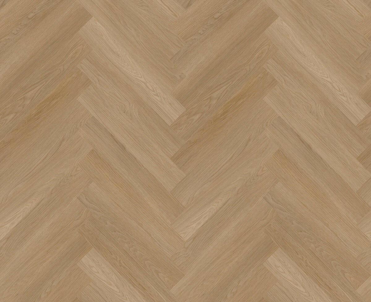 H03 Honey Oak - Woden Flooring SPC Vinyl 7mm Herringbone Collection
