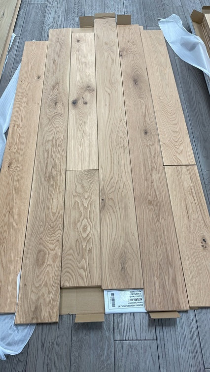 Honey Wheat - Vidar American White Oak 6" x 3/4" Engineered Hardwood T&G