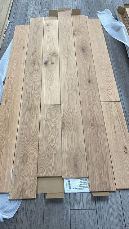 Honey Wheat - Vidar American White Oak 6" x 3/4" Engineered Hardwood T&G