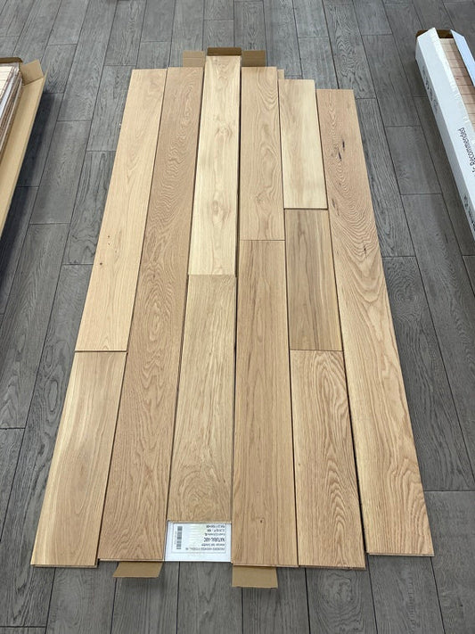 Honey Wheat - Vidar American White Oak 6" x 3/4" Engineered Hardwood T&G