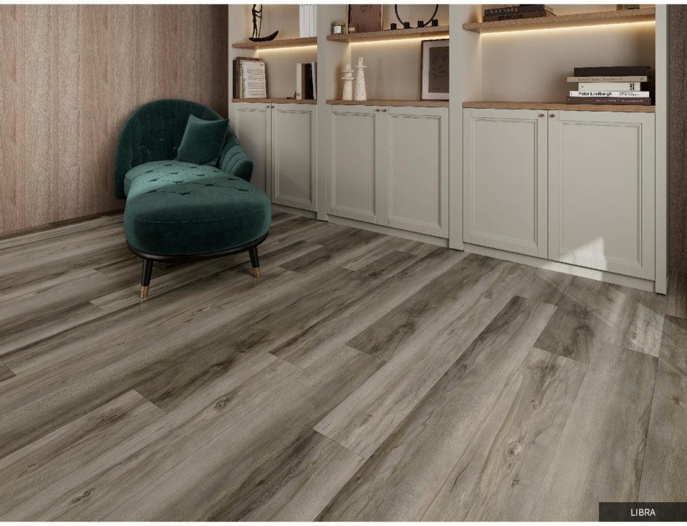 Libra - AQUAPLUS PLATINUM  9mm SPC Vinyl  With Underlay