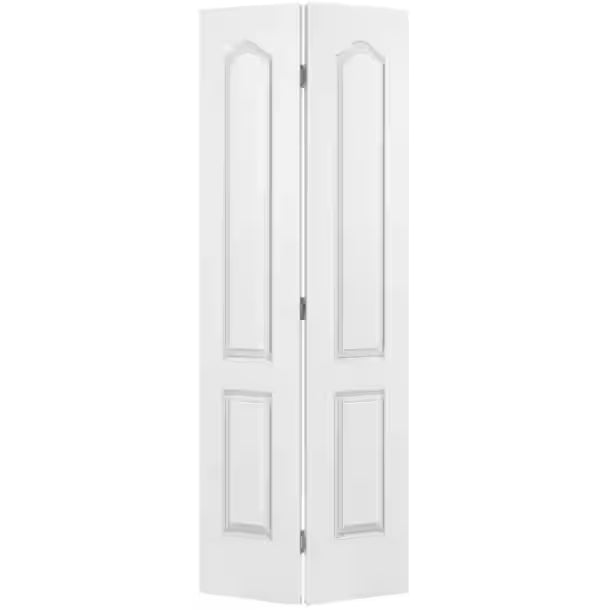 F&D Bifold 2 Panel Arch Hollow Core Door (B2PAHCD-01)