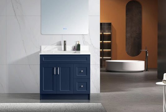 HDF Vanity 36in NAF Single sink