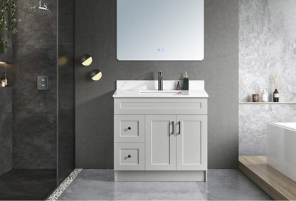 HDF Vanity 36in NAF Single sink