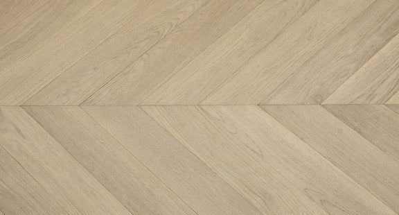 Naked Oak - Vidar 5" x 3/4" Chevron American Oak Engineered Hardwood T&G