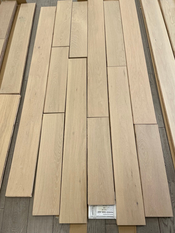 Naked Oak - Vidar American Oak 6" x 3/4" Engineered Hardwood T&G