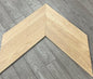 Natural - Vidar 5" x 3/4" Chevron American Oak Engineered Hardwood T&G