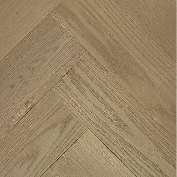 Nature - Canadian Standard Flooring 6” x 3/4" Engineered Hardwood Oak LUCID HERRINGBONE Collection