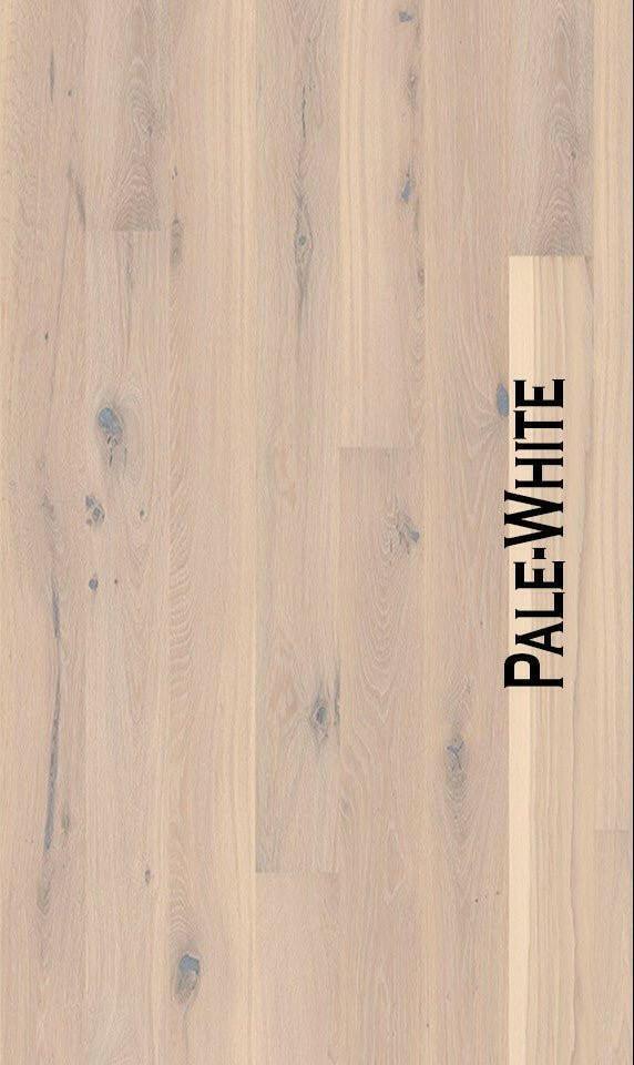 Pale White - BOEN 5" Oak Engineered Hardwood Canadian Standard Flooring