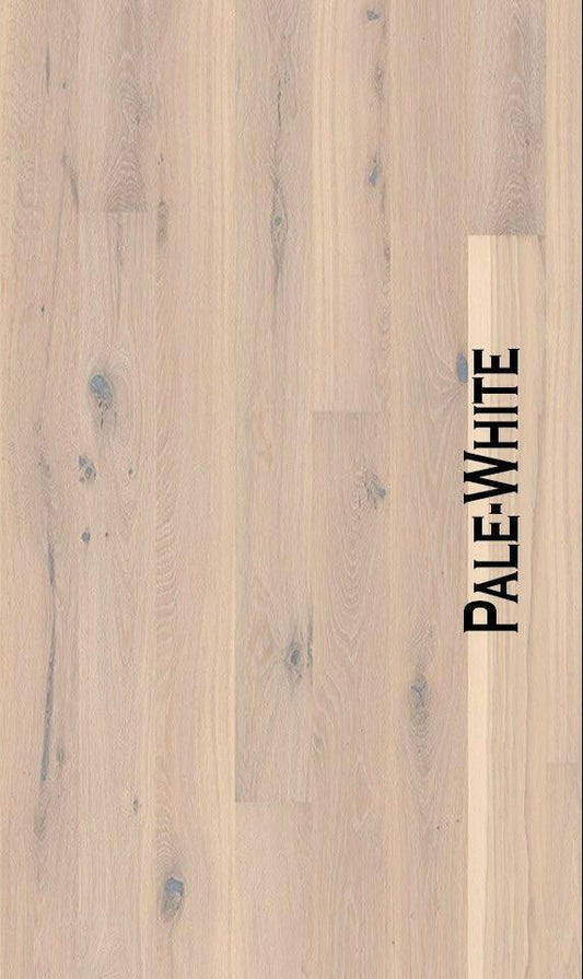 Pale White - BOEN 5" Oak Engineered Hardwood Canadian Standard Flooring