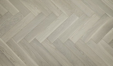 Pearl - Vidar Herringbone 5" x 3/4" American Oak Engineered Hardwood T&G