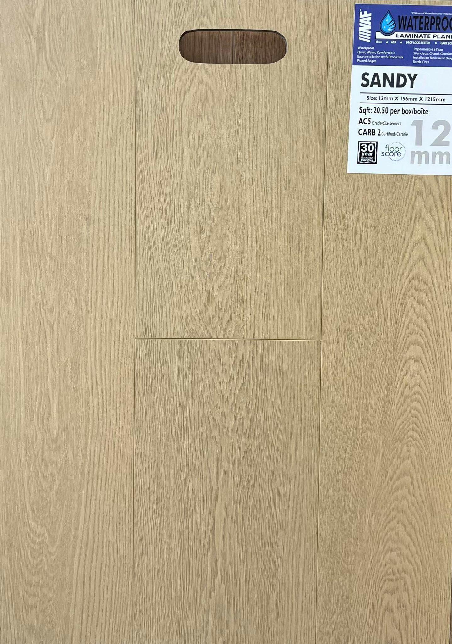 Sandy - NAF 12mm Waterproof Laminate