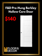 F&D Pre-Hung Berkley Hollow Core Door (00551)