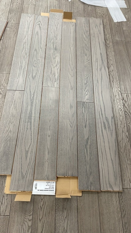 Smoke Grey - Vidar American Oak 6" x 3/4" Engineered Hardwood T&G