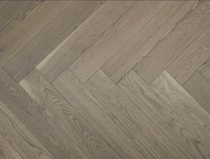 Toffee Crunch - Vidar Herringbone 5" x 3/4" American Oak Engineered Hardwood T&G