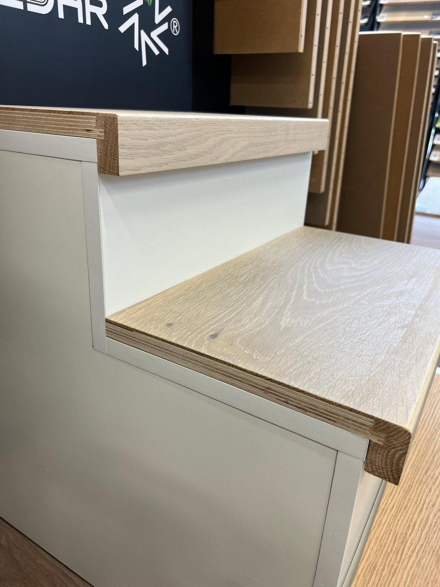 Vidar Design Hardwood Stairs (Both Side Closed)
