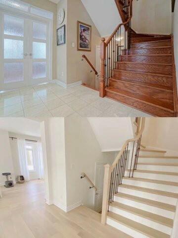Vidar Design Hardwood Stairs (Both Side Open Return)