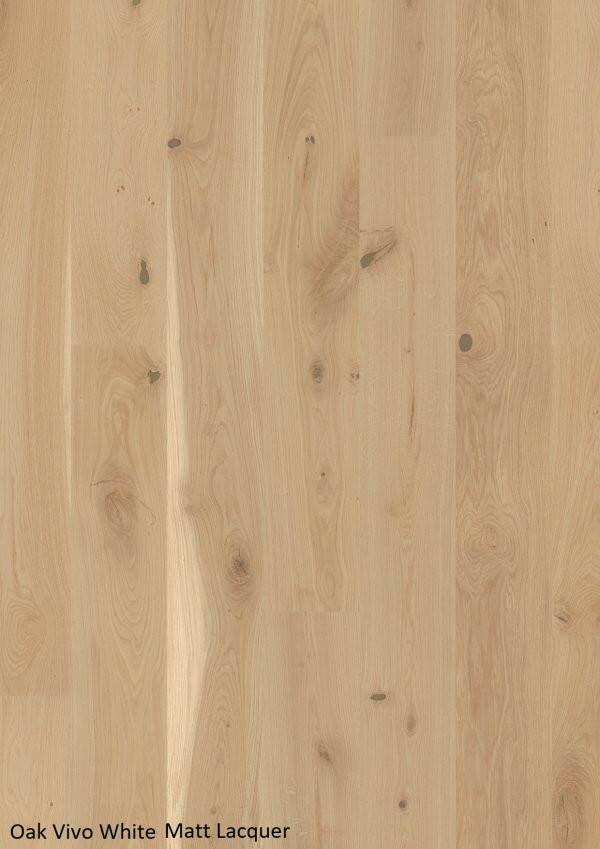 Vivo White - BOEN 5" Click Oak Engineered Hardwood Canadian Standard Flooring