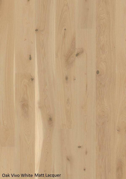 Vivo White - BOEN 5" Click Oak Engineered Hardwood Canadian Standard Flooring