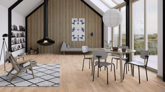 Vivo White - BOEN 5" Click Oak Engineered Hardwood Canadian Standard Flooring