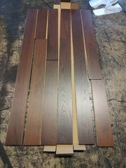 Chocolate - Vidar 5" x 3/4" American Walnut Engineered Hardwood Herringbone T&G