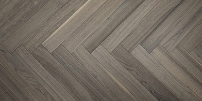 Provence - Vidar 5" x 3/4" American Walnut Engineered Hardwood Herringbone T&G
